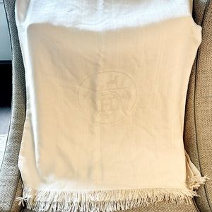 Vintage Large Hermes Scarf / Wrap / Stole